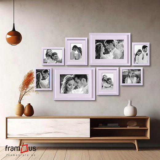 Wall of 8 Frames - WO8F08 - 2005