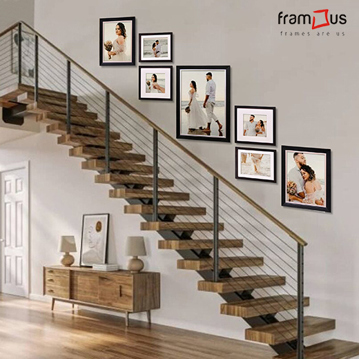 Wall of 7 Frames - WO7F06 - Mix