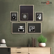 Wall of 5 Frames - WO5F02 - 2023