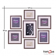 Wall of 7 Frames - WO7F05 - 2005