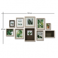 Wall of 10 Frames - WO10F02 - Mix