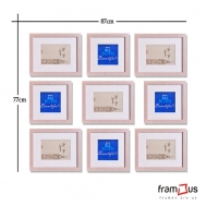 Wall of 9 Frames - WO9F02 - 2005
