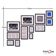 Wall of 12 Frames - WO12F04 - 2005
