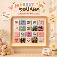 Magnet Pin Square