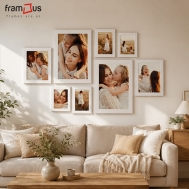 Wall of 8 Frames - W08F10 - MIx
